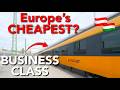 Vienna To Budapest By Train Business Class For 16 Worth It