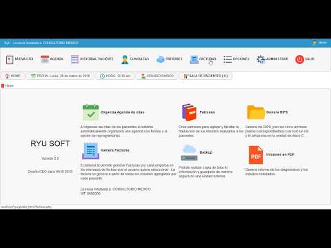 RYU 2.0 - GENERAR FACTURA