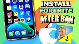 How To Get / Install Fortnite on iOS AFTER APP-STORE BAN - EASY! (NO JAILBREAK) (iPhone, iPad, iPod)