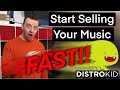 CHEAPEST FASTEST Way To Stream YOUR Music Spotify Music 150 DistroKid Tutorial