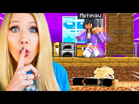 BriannaPlayz - Sneaking into APHMAU's Minecraft House for 24 Hours!