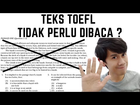 Soal TOEFL Reading yang BISA dijawab CEPAT