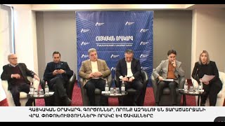 ՈւՂԻՂ. ՀԱՅԿԱԿԱՆ ՕՐԱԿԱՐԳ. ԳՈՐԾՈՆՆԵՐ, ՈՐՈՆՔ ԱԶԴԵԼՈՒ ԵՆ ՏԱՐԱԾԱՇՐՋԱՆԻ ՎՐԱ