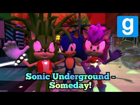 Sonic Underground - Someday! (Gmod Animation!) 💙💜💚🎶