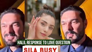 Halil Ibrahim Ceyhan Response to Love Question !Sila Turkoglu Busy