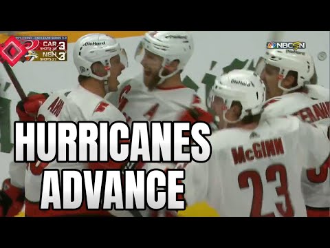 The Hurricanes ELIMINATE the Predators in Overtime of Game 6 // Film Analysis