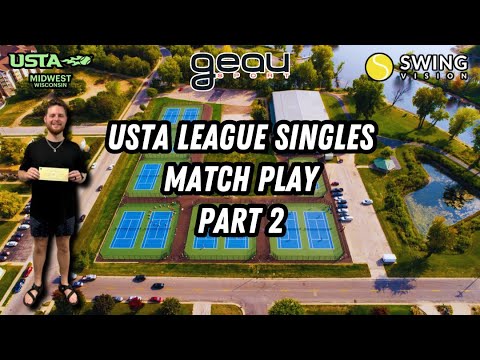 USTA NTRP 3.5/4.0 Singles Match Play - Nathan vs Paul - Part 2
