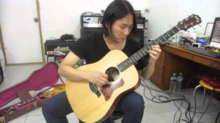 Video thumbnail for อ.โอ๋ Chatreeo The Guitara ทดลองเสียงกีตาร์ Taylor 110E Acoustic Guitar by chatreeo