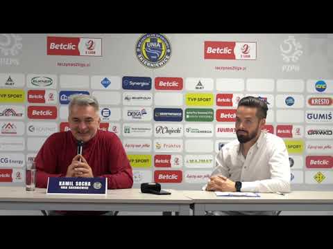 UNIA Skierniewice - Hutnik Kraków (2:0) - KONFERENCJA PRASOWA 12.09