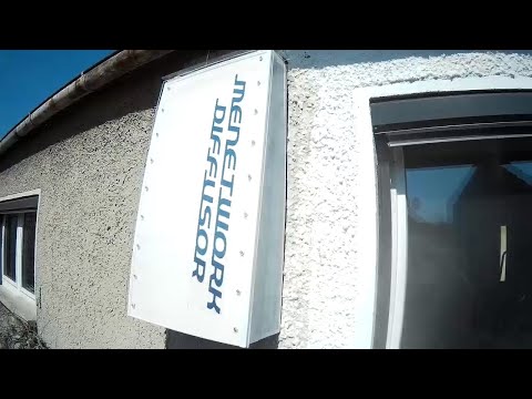 Endlich der Diffusor (Diffi) ist Fertig zum Lüften