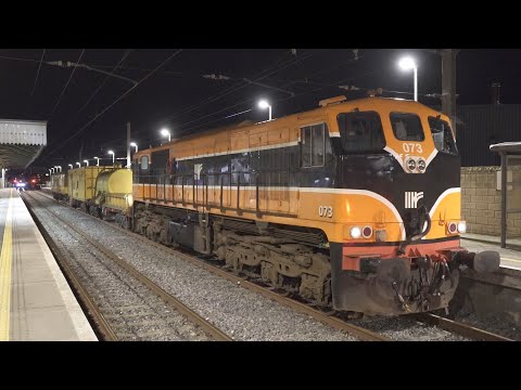 The last Sperry Train to Howth @ First visit for Retro 071 loco No. 073 - 27/28 February 2020