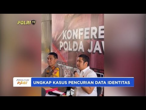 POLDA JABAR UNGKAP KASUS TINDAK PIDANA PENCURIAN DATA IDENTITAS PRIBADI