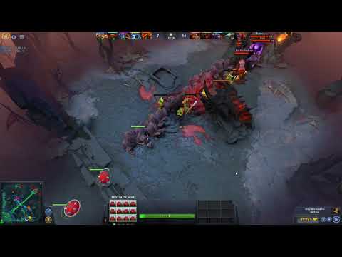 Dota 2 - 7.07 Test Client - Next Level Proximity mine push with Techies... (cheats)