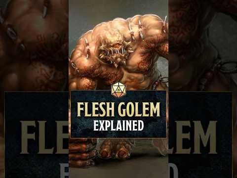 What are Flesh Golems in D&D? Dungeons & Dragons Monster Manual
