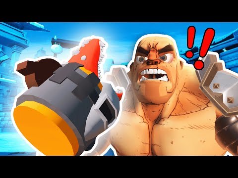 NEW CRAB WEAPON IN GORN VR (GORN Gladiator Simulator Funny Gameplay HTC Vive)
