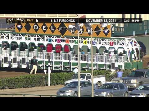 Kid Corleone wins race 6 at Del Mar 11/13/21