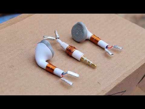 How to make Wireless Earphone - with Aluminium Foil || Wirelesses Earphone - New Idea - 2020