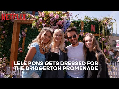 afbeelding Lele Pons Gets Dressed for the Bridgerton Promenade