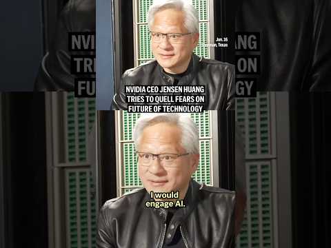 Nvidia CEO Jensen Huang tries to quell fears on future of technology