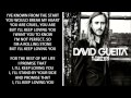 David Guetta ft.  James Young - I'll keep loving you (lyric video)