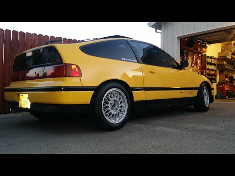 1988 CRX Si restoration and customization.