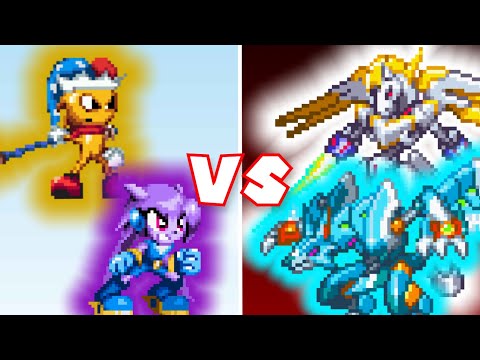 Sash Lilac & Spark VS Robots (Mavericks)