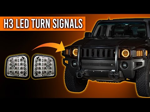 How To Install New LED Turn Signals On Your Hummer H3