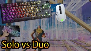 MrSavage's Keyboard ASMR | Solo vs Duo Gameplay | ROCCAT Vulcan Pro tkl