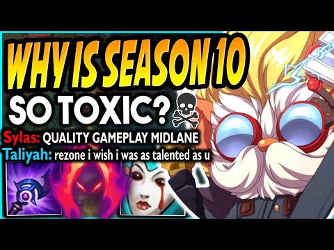 My own jungler hates me? DARK HARVEST Heimerdinger is the KING OF MIDLANE in Season 10!