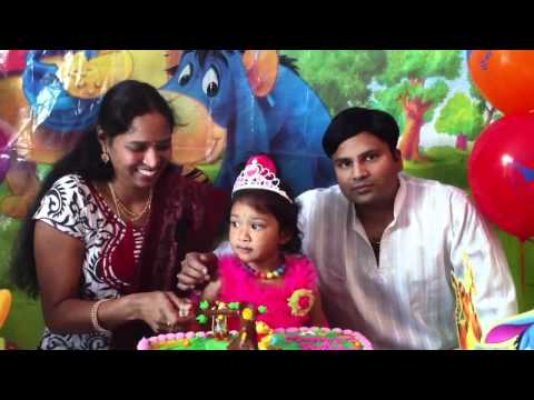 Alekhya 3rd Birth Day party part1