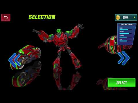 Flying Red Ball Car Robot