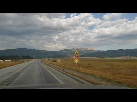 Driving from West Yellowstone MT to Ashton ID, On US-20