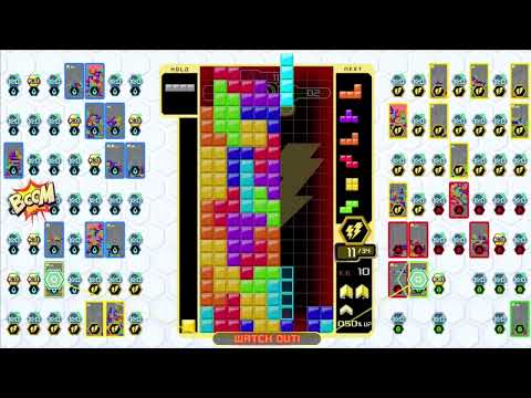 Tetris 99 - Insane Team Win With 2 Minute 1v1