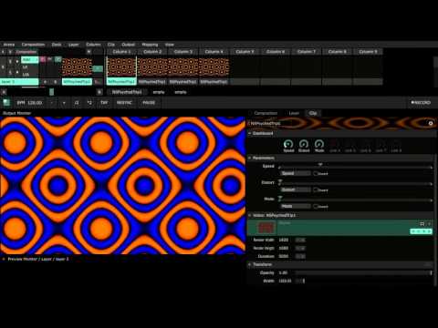 Natspir - PsychedTrip VJPlugin demo - Mad Tribe