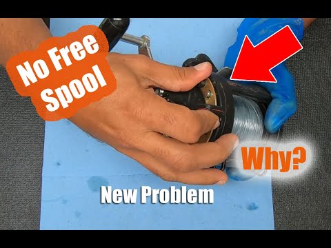 Shimano TLD25 Wont Go Into Free Spool -  New Problem - Fishing Reel Repair