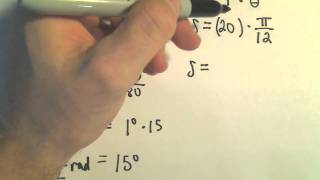 Arc Length Formula - Example 1