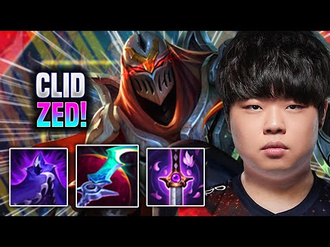 CLID DESTROYING WITH ZED! - FPX Clid Plays Zed Jungle vs Lillia! | Season 2022