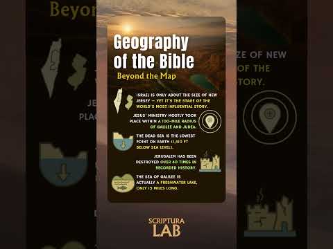 Geography of the Bible: The World’s Most Important Map