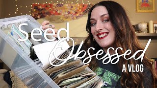 SNOW STORM + Diving into Garden-Planning Fever | Vlogmas e16