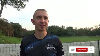 Maciej Jabłoński zapowiada walkę o awans. Piłkarz Poznań FC i pracownik QUAY jest pełen entuzjazmu!