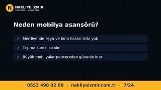 İzmir Asansörlü Nakliyat: Yüksek Katlarda Hasarsız Taşıma | Nakliye İzmir