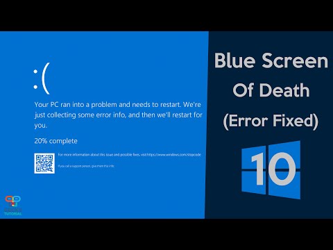 How to Fix Blue Screen Error in Windows 10 (BSOD FIXED)