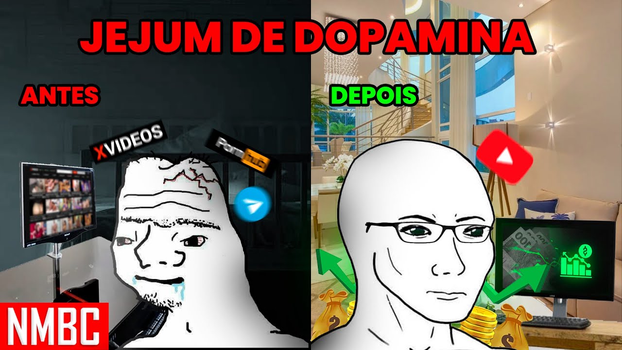 Como o JEJUM de DOPAMINA mudou minha vida para sempre