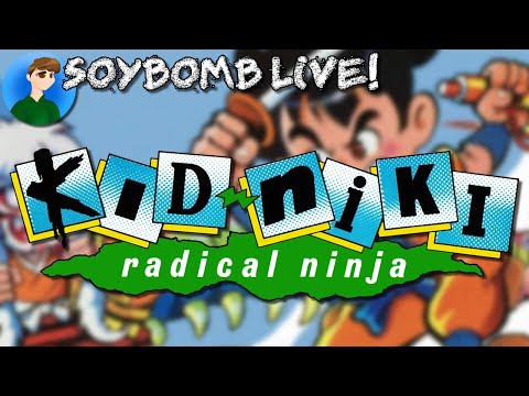 WedNESDay Special - Kid Niki: Radical Ninja (NES) | SoyBomb LIVE!