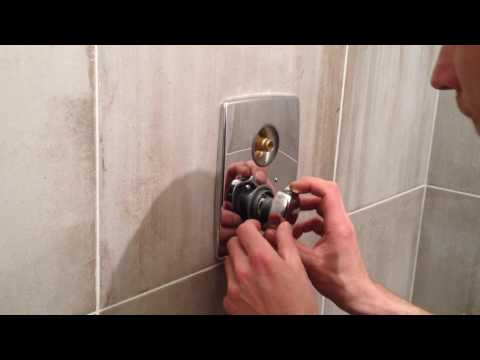 Shower valve installation