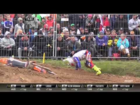 Monster Energy FIM MXoN Latvia FULL Race 1 Replay 2014