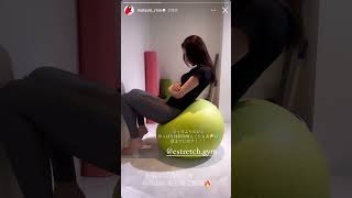 女優 まつきりな ジム トレーニング動画 #shorts