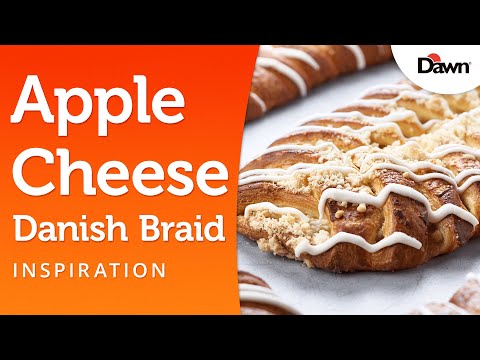 Apple Cheese Danish Braid