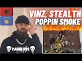 🇦🇱🇽🇰 Vinz ft. Stealth - Poppin Smoke [HYPE UK 🇬🇧 REACTION!]