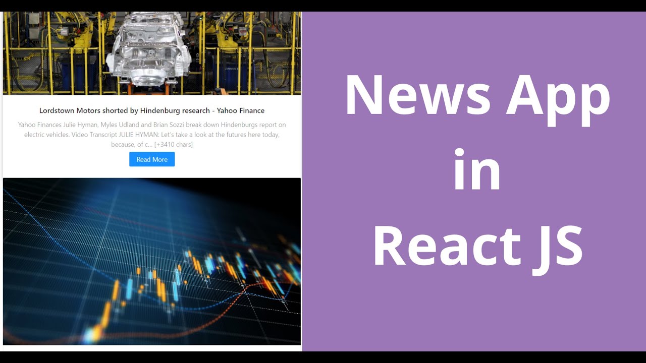 Create a News App using React and News API